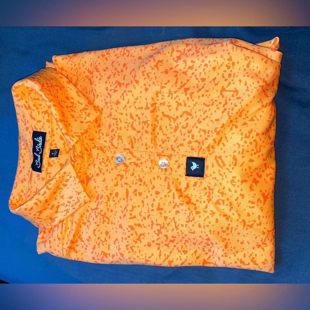 Bad Birdie Neon Golf Polo
